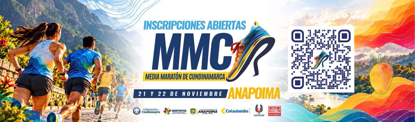 MEDIA MARATON DE CUNDINAMARCA.               Informa el CRONISTA…En Anapoima